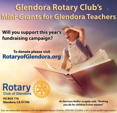 Glendora Rotary Mini-Grants for Teachers
